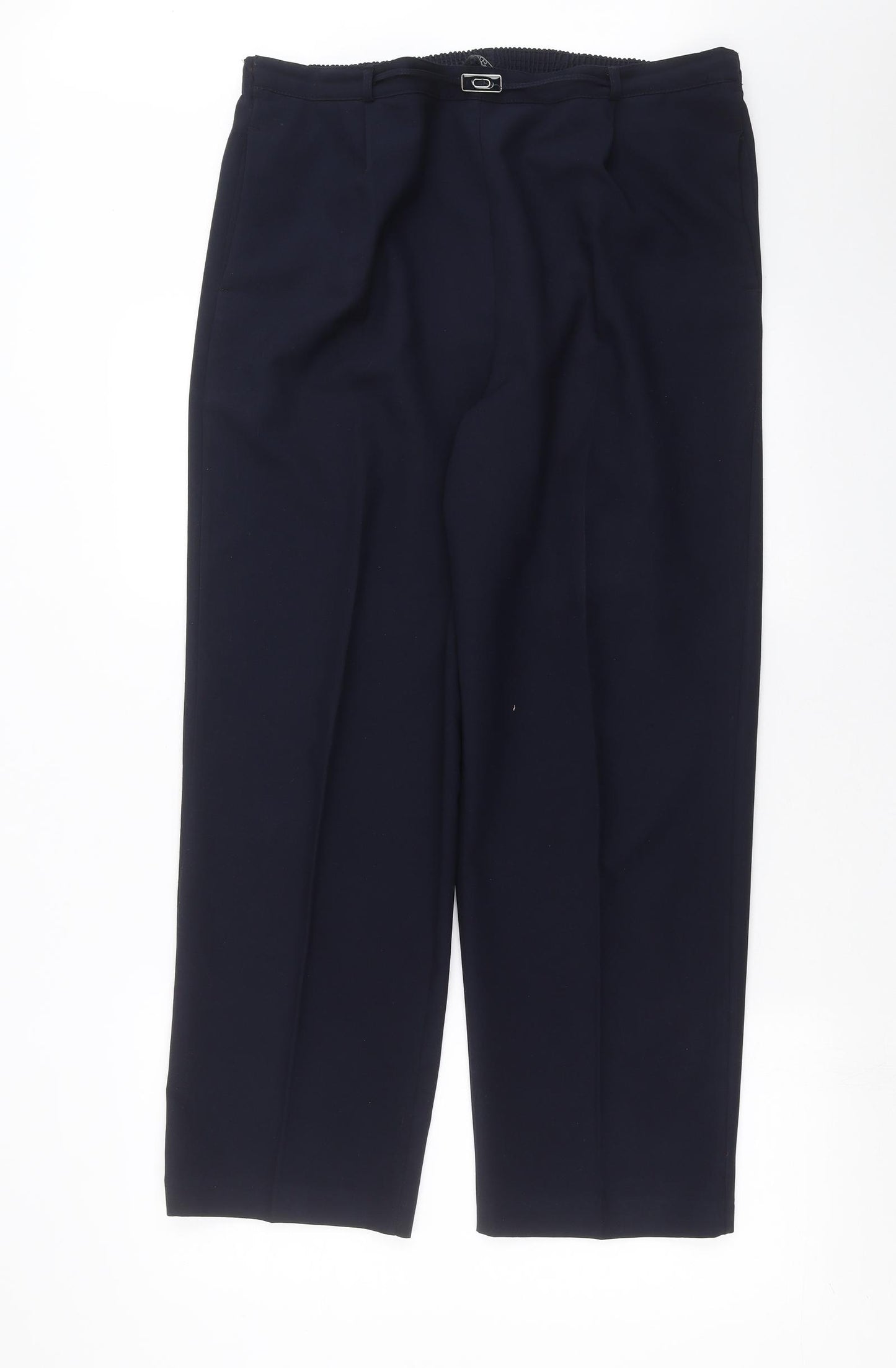 BM Womens Blue   Trousers  Size 16 L28 in