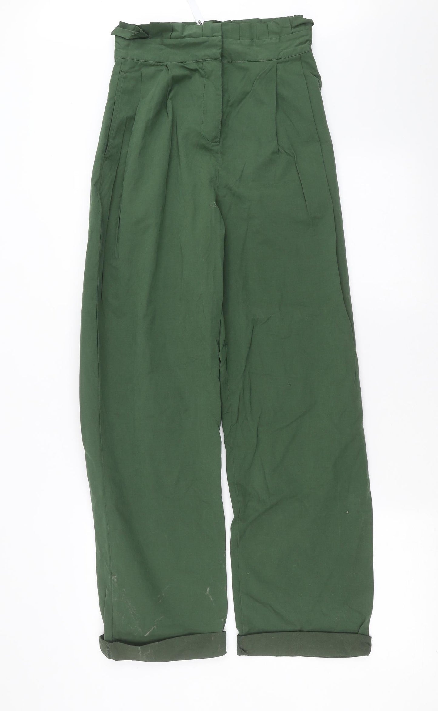 ASOS Womens Green   Trousers  Size 8 L29 in