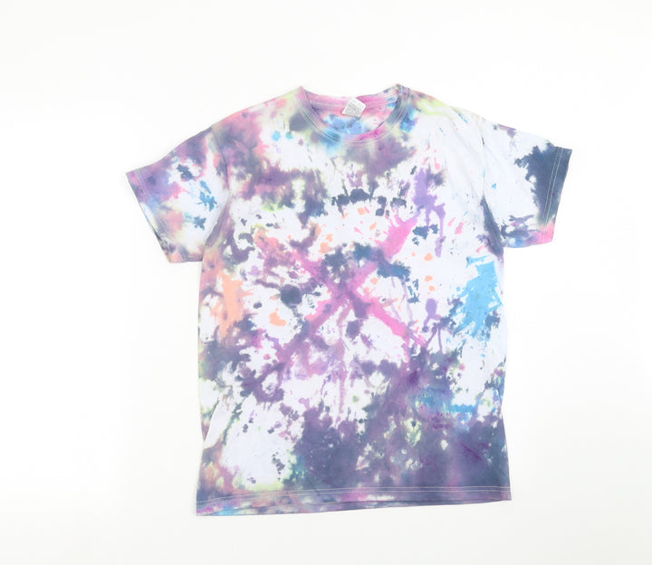 Fruit of the Loom Boys Multicoloured   Basic T-Shirt Size 12-13 Years  - tie dye