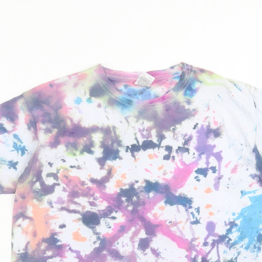 Fruit of the Loom Boys Multicoloured   Basic T-Shirt Size 12-13 Years  - tie dye