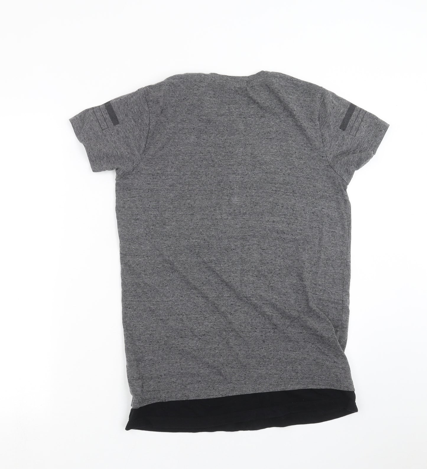 Primark Boys Grey   Basic T-Shirt Size 13-14 Years  - NYC