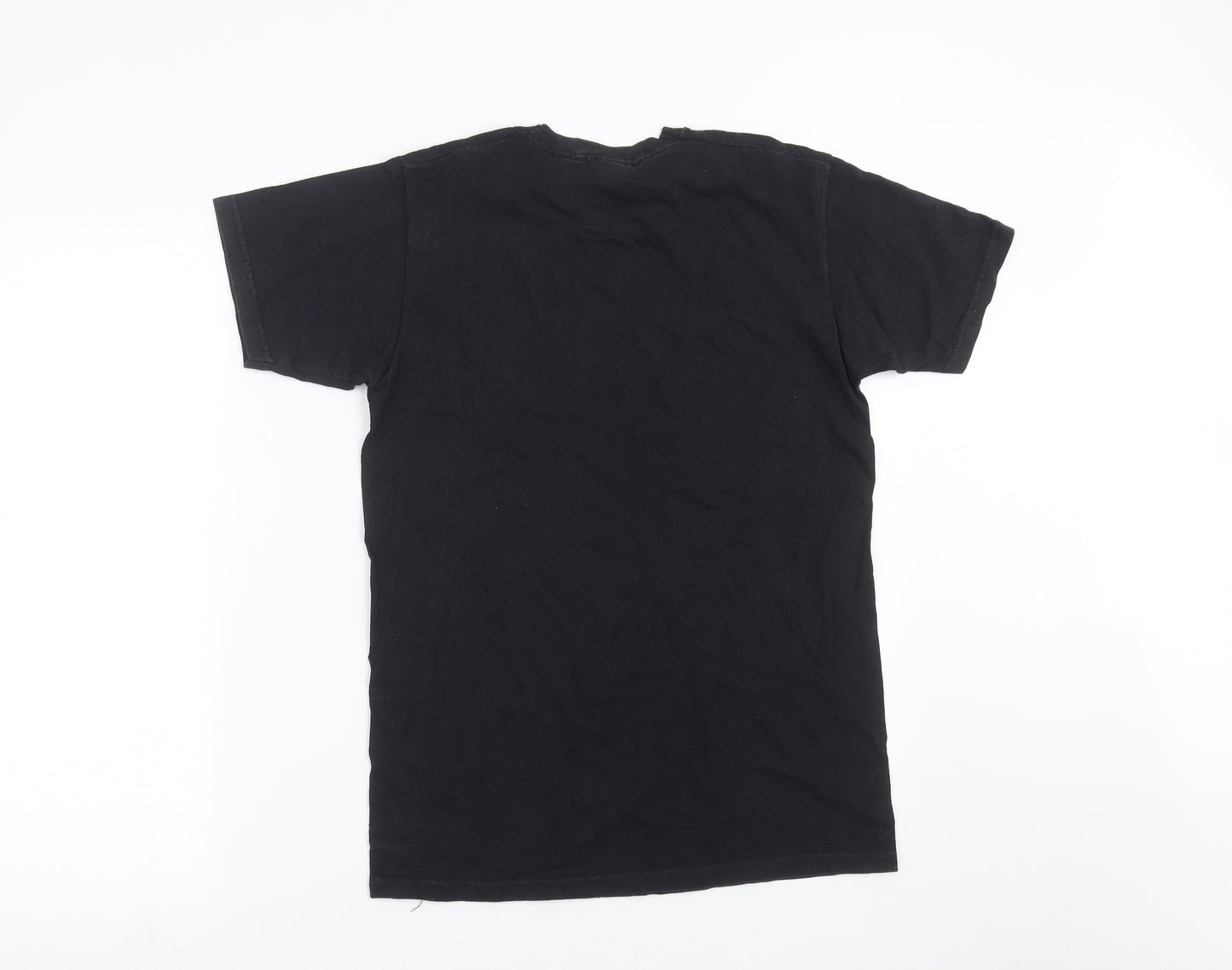Fruit of the Loom Mens Black    T-Shirt Size S