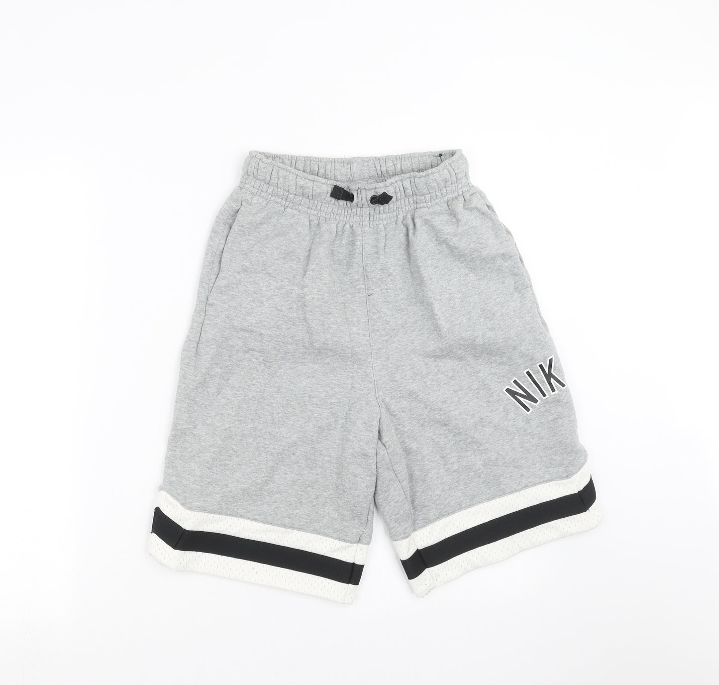 Nike Boys Grey   Sweat Shorts Size 13-14 Years