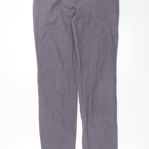 Warehouse Womens Grey   Trousers  Size 8 L29 in