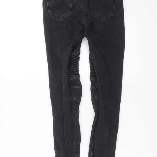 Marks and Spencer Womens Grey  Denim Skinny Jeans Size 10 L27 in