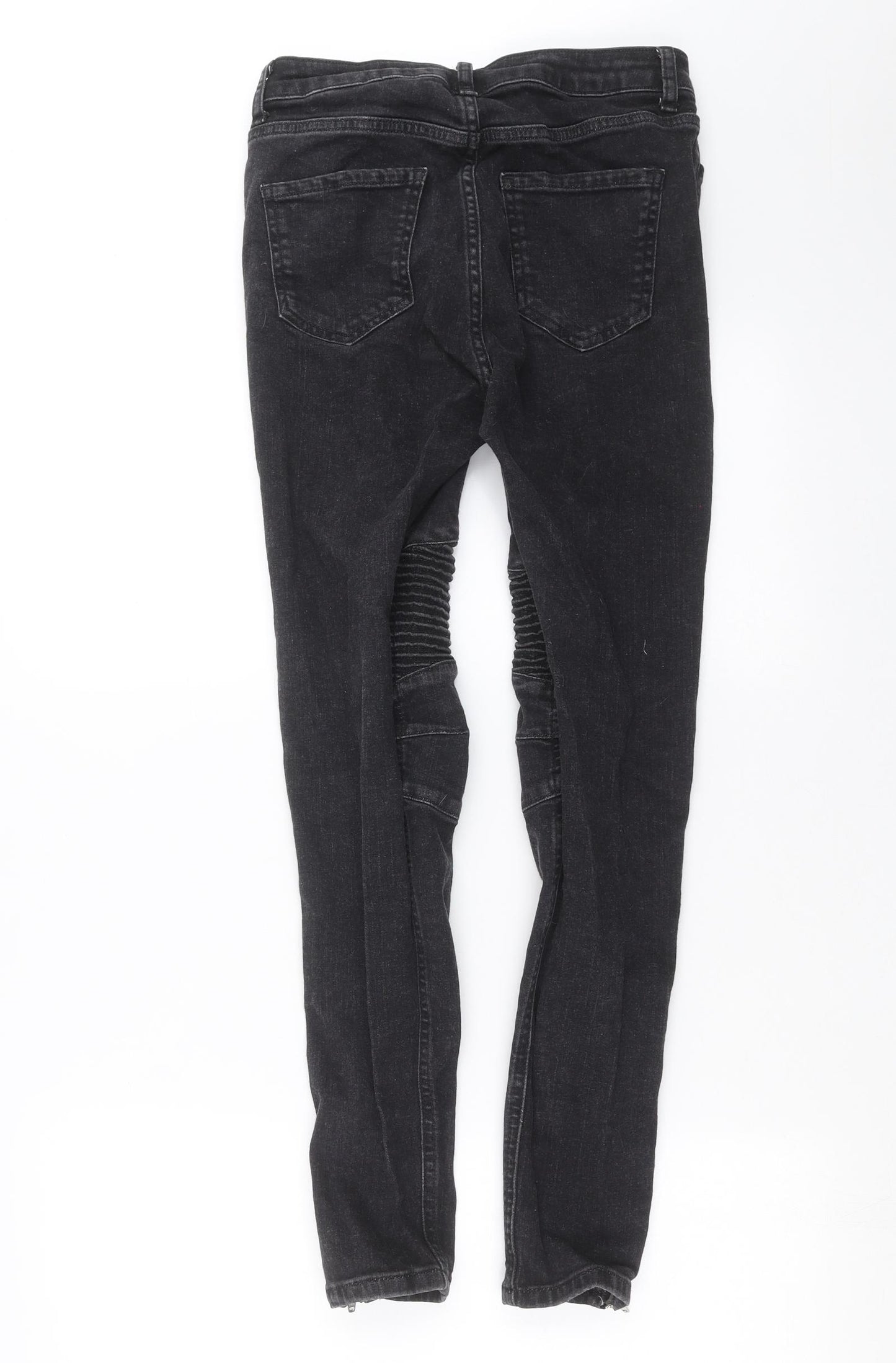 Marks and Spencer Womens Grey  Denim Skinny Jeans Size 10 L27 in
