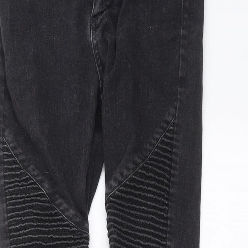 Marks and Spencer Womens Grey  Denim Skinny Jeans Size 10 L27 in