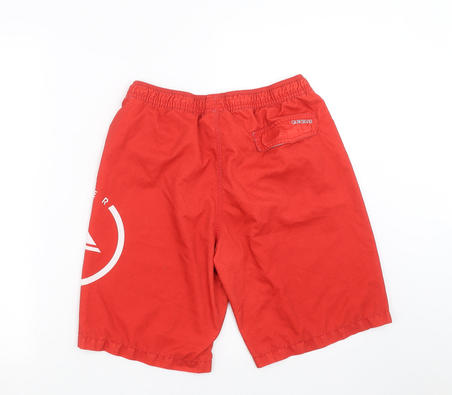 Quiksilver Boys Red   Bermuda Shorts Size 16 Years - swim short