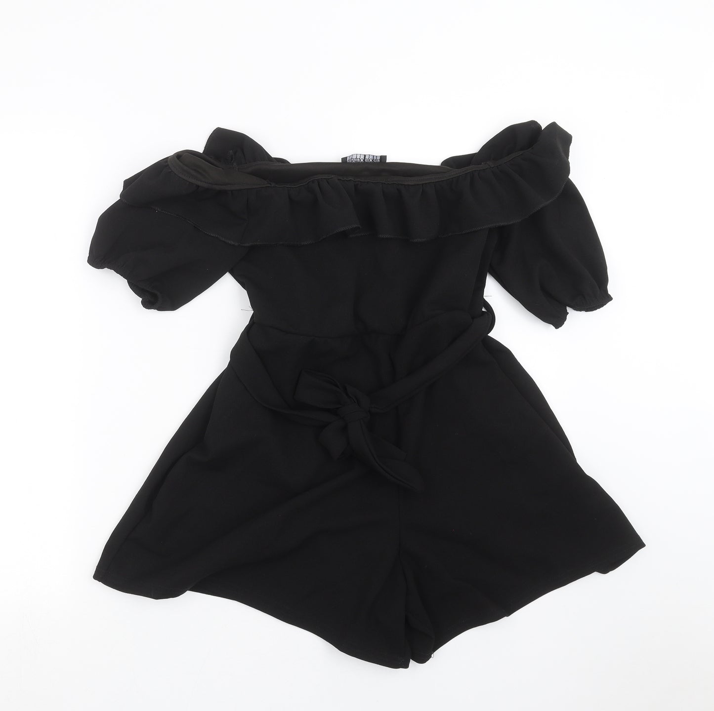 CAMEO ROSE Womens Black   Playsuit One-Piece Size 12