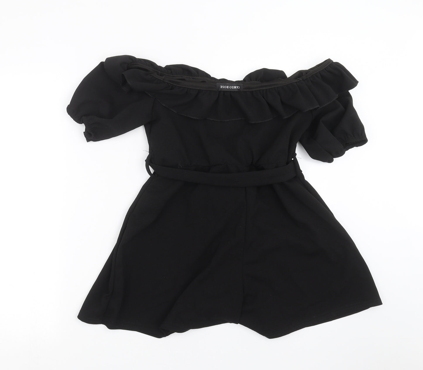 CAMEO ROSE Womens Black   Playsuit One-Piece Size 12