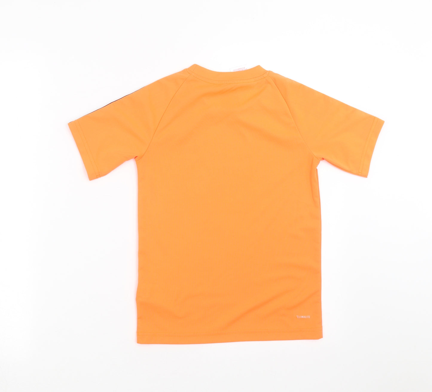 adidas Boys Orange   Basic T-Shirt Size 7-8 Years
