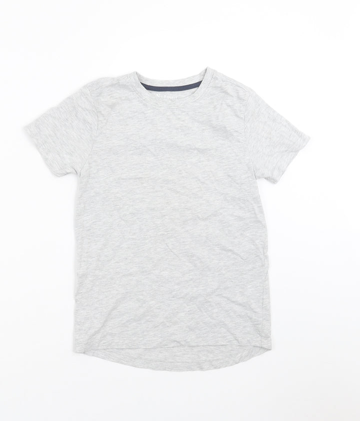 Nutmeg Boys Grey   Basic T-Shirt Size 8-9 Years