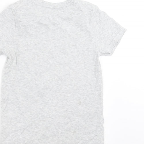 Nutmeg Boys Grey   Basic T-Shirt Size 8-9 Years