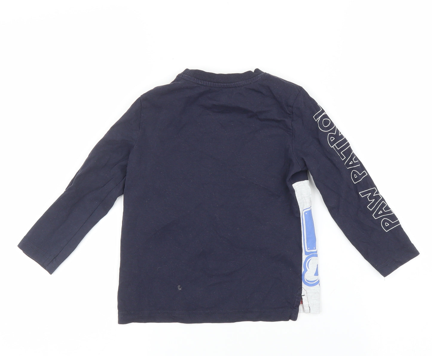 Paw Patrol Boys Blue   Basic T-Shirt Size 18-24 Months