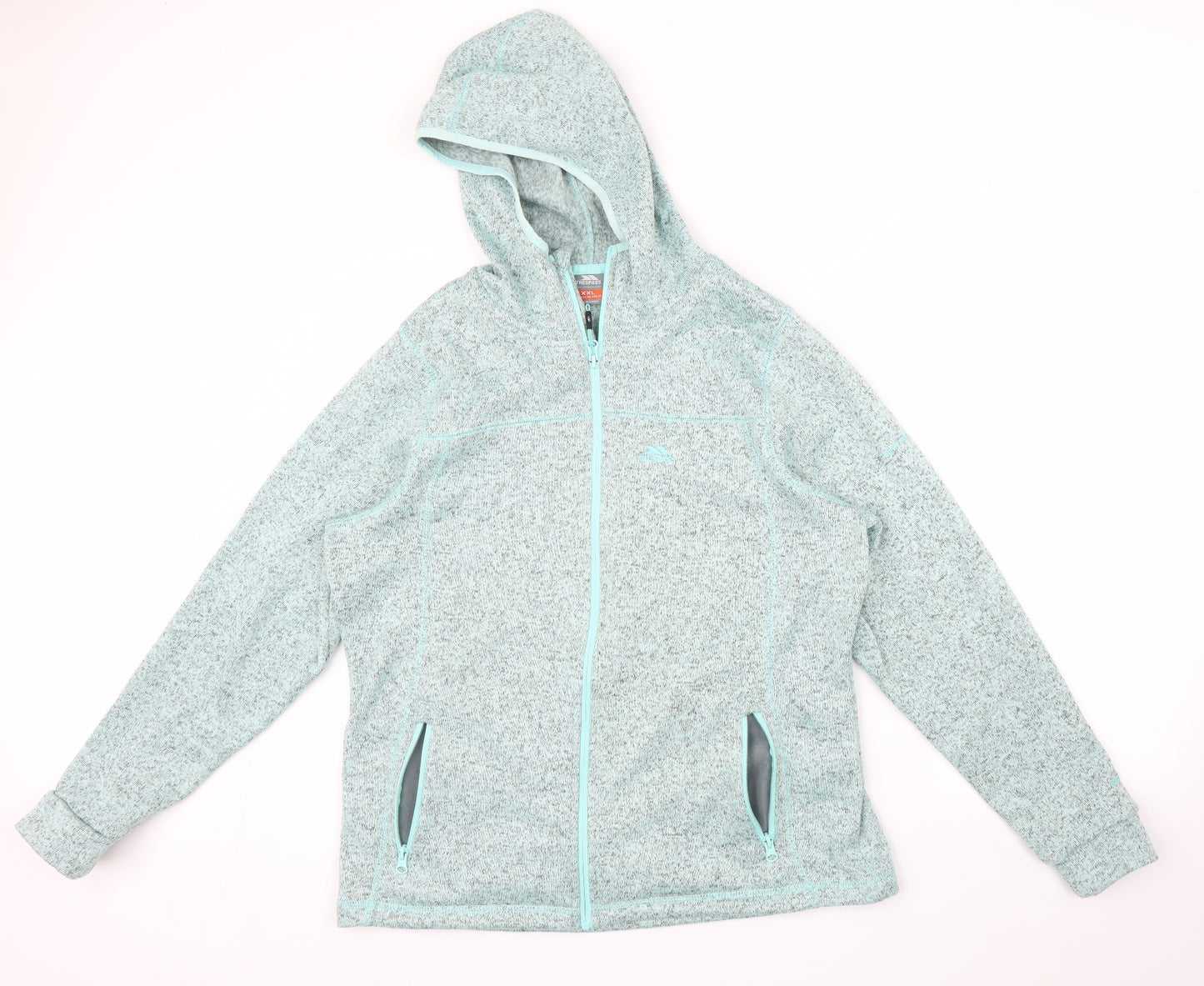 Trespass Womens Blue   Full Zip Hoodie Size 18