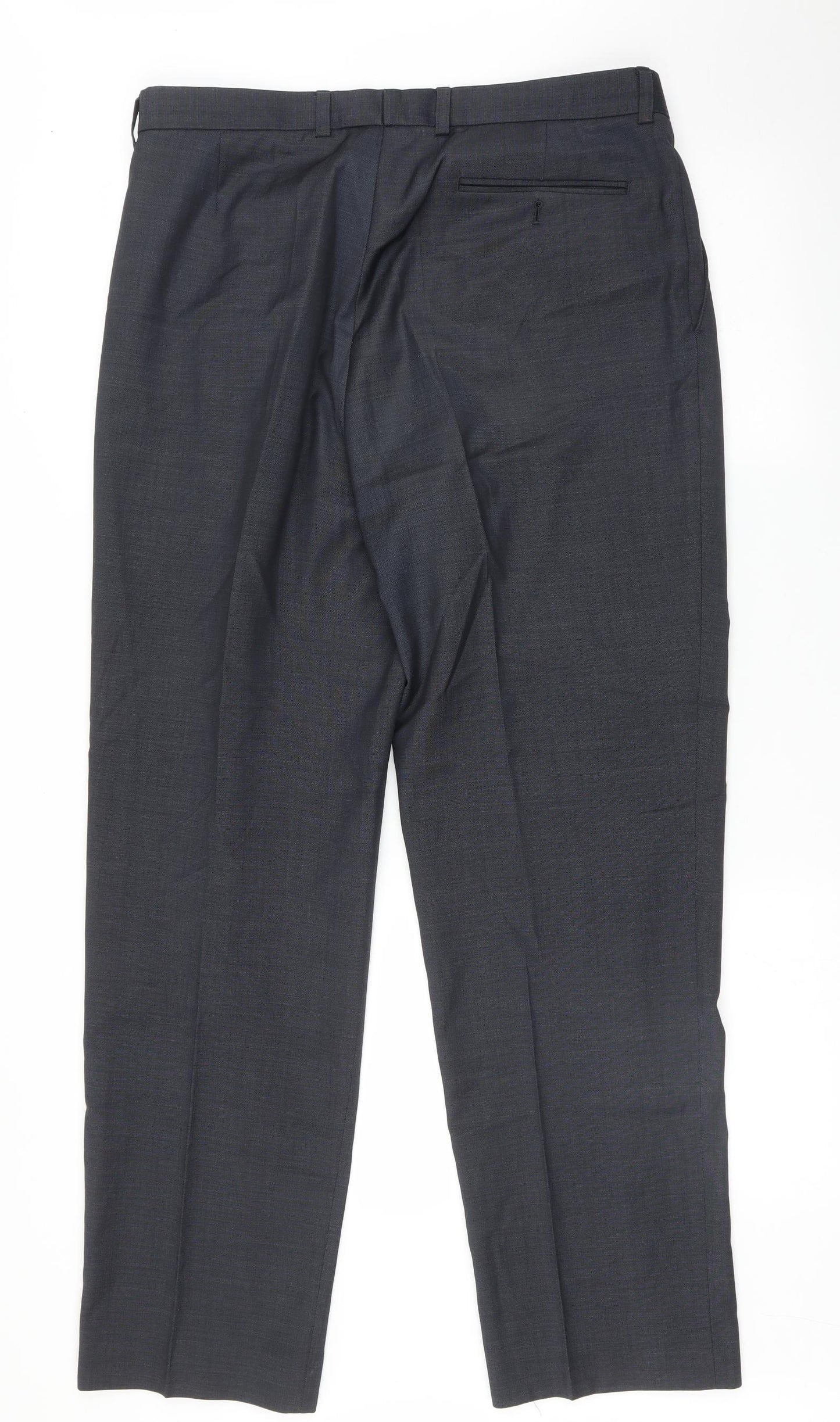 Marks and Spencer Mens Grey   Trousers  Size 34 L31 in