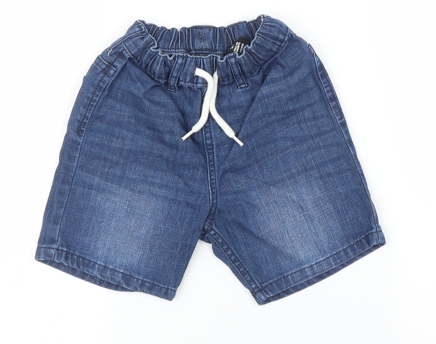 Preworn Boys Blue   Cargo Shorts Size 5-6 Years