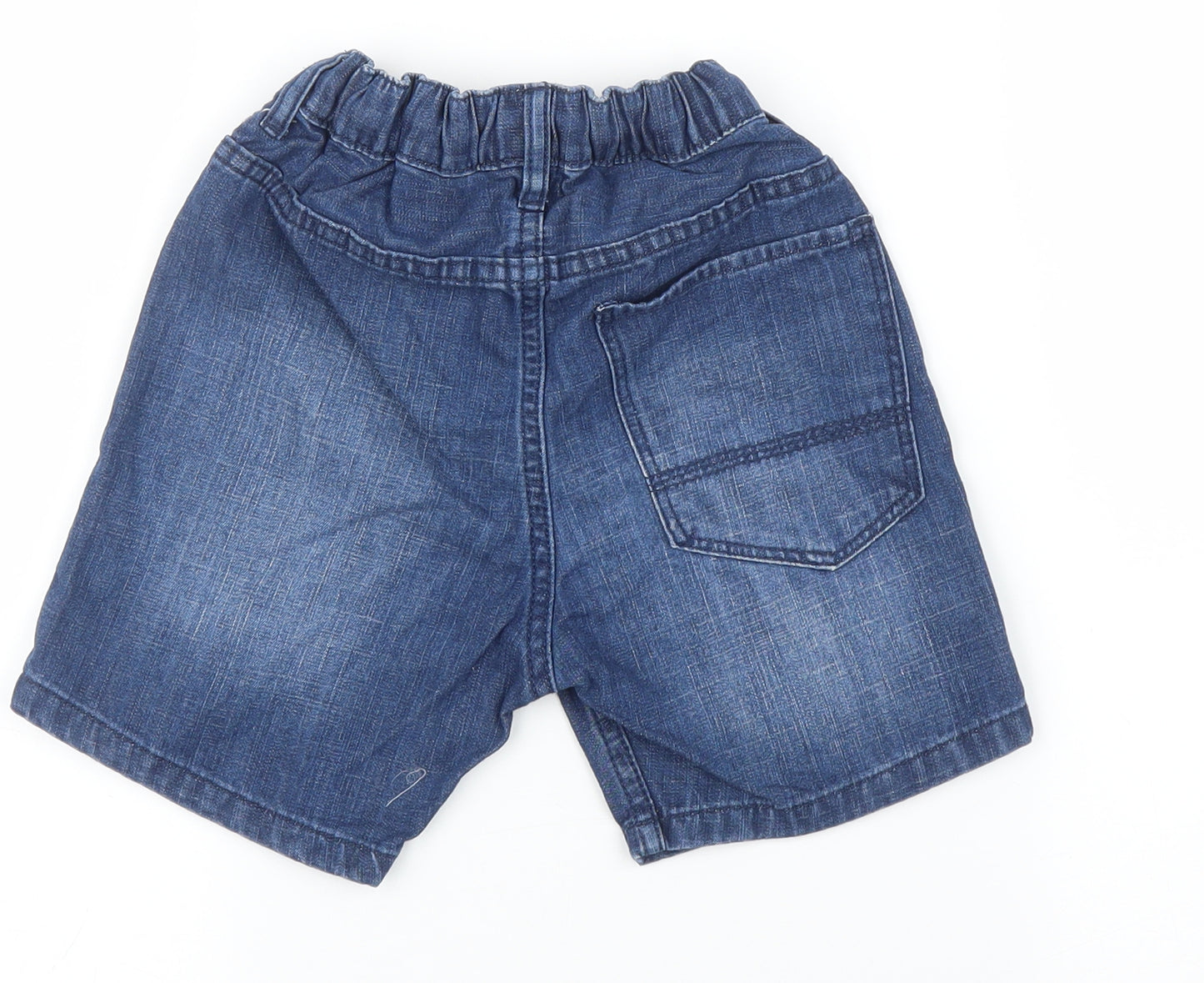 Preworn Boys Blue   Cargo Shorts Size 5-6 Years