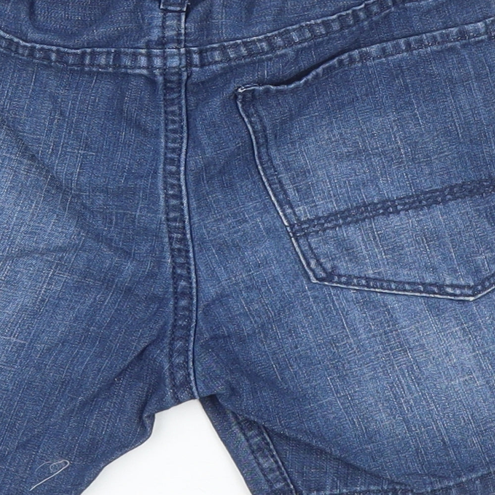 Preworn Boys Blue   Cargo Shorts Size 5-6 Years