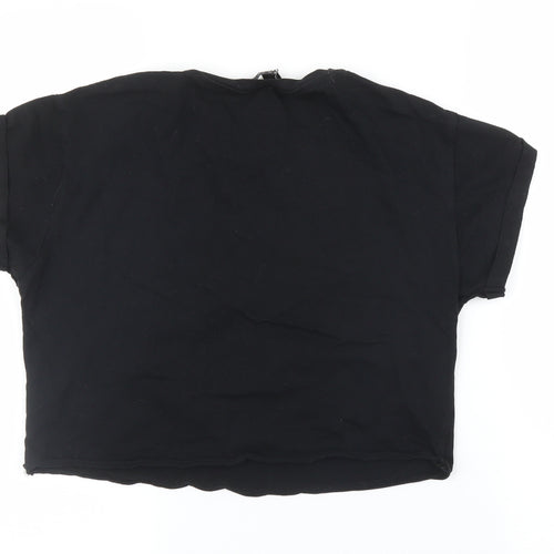 New Look Girls Black   Basic T-Shirt Size 12-13 Years