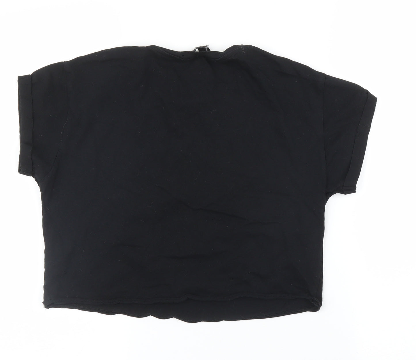 New Look Girls Black   Basic T-Shirt Size 12-13 Years