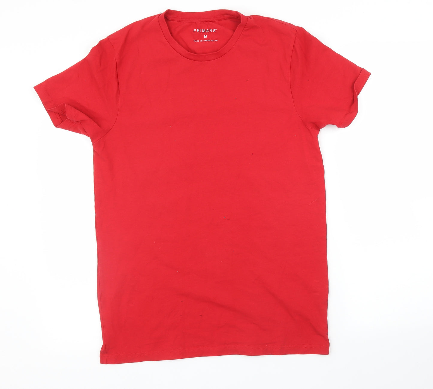Primark Mens Red    T-Shirt Size M