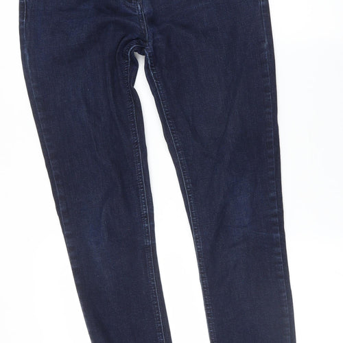 Preworn Womens Black   Skinny Jeans Size 12 L30.5 in
