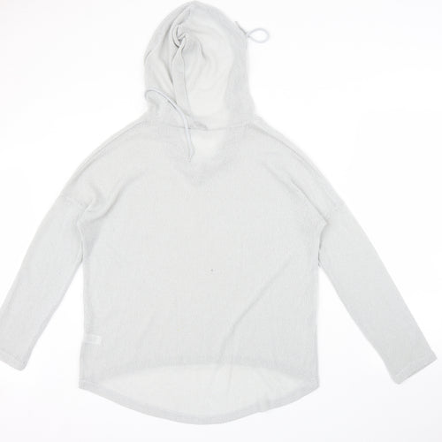 Select Womens Grey   Pullover Hoodie Size 12