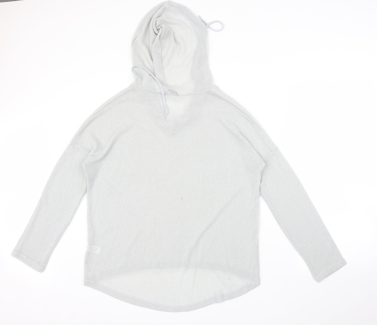 Select Womens Grey   Pullover Hoodie Size 12