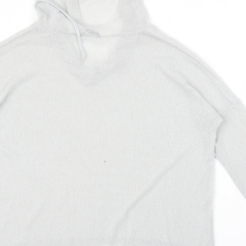 Select Womens Grey   Pullover Hoodie Size 12