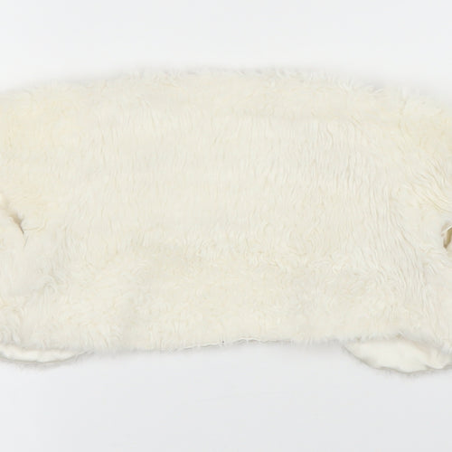 m Girls White   Jacket  Size 2-3 Years
