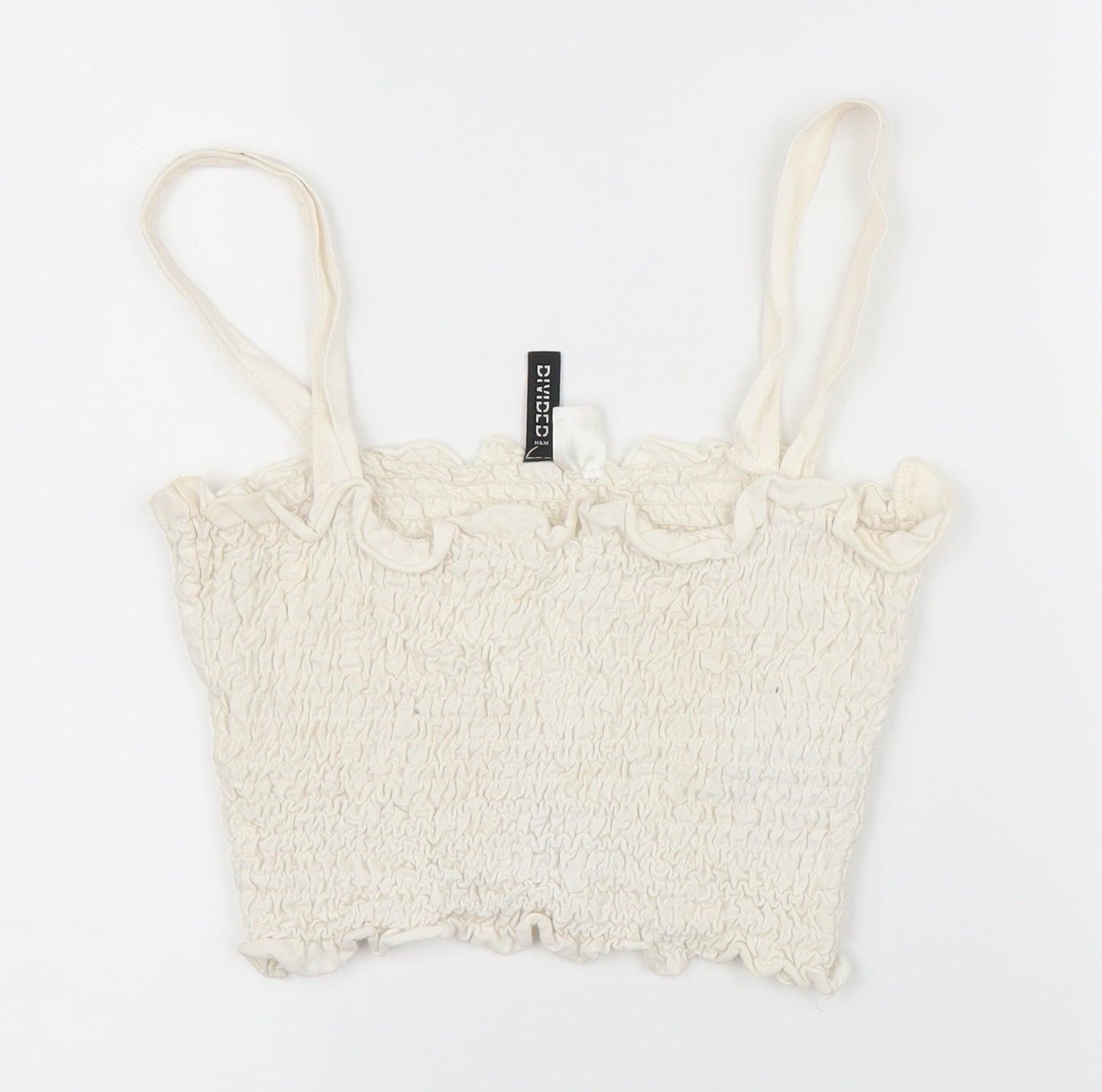 H&M Womens White   Basic Tank Size S