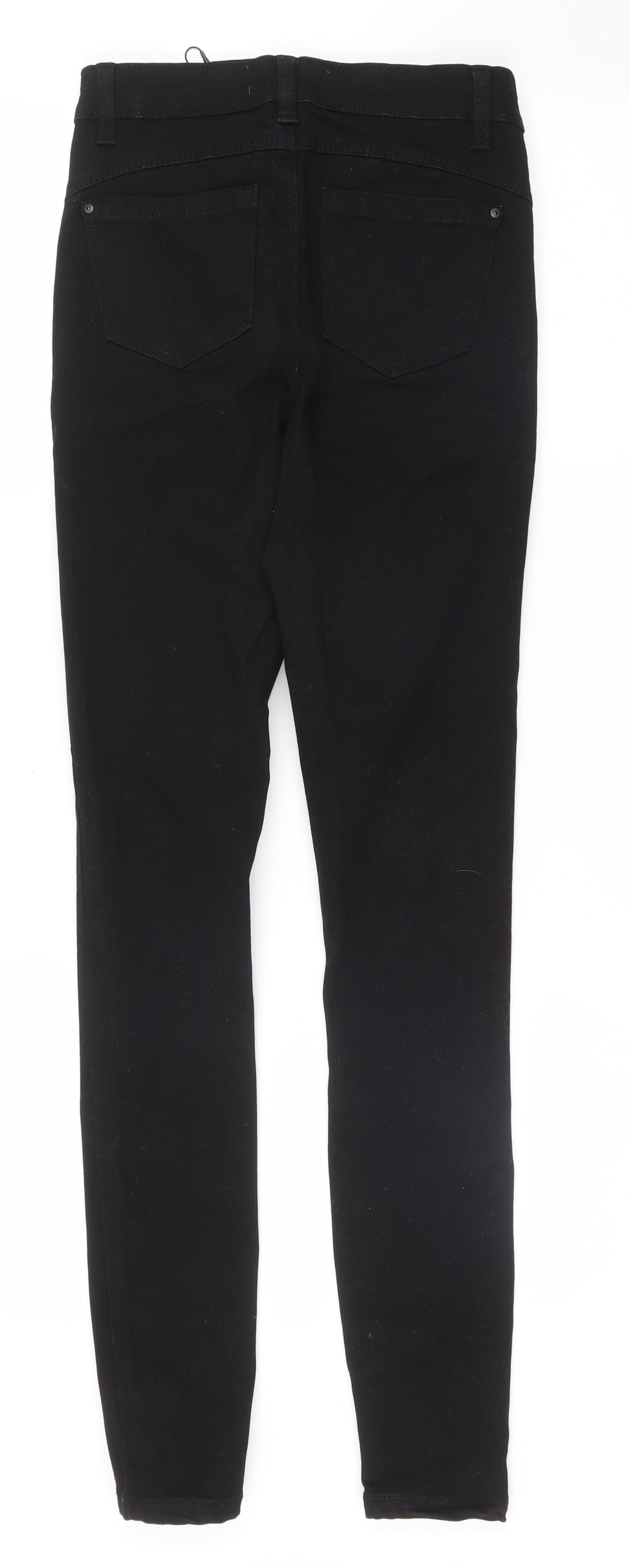 Denim & Co. Womens Black   Skinny Jeans Size 6 L30 in