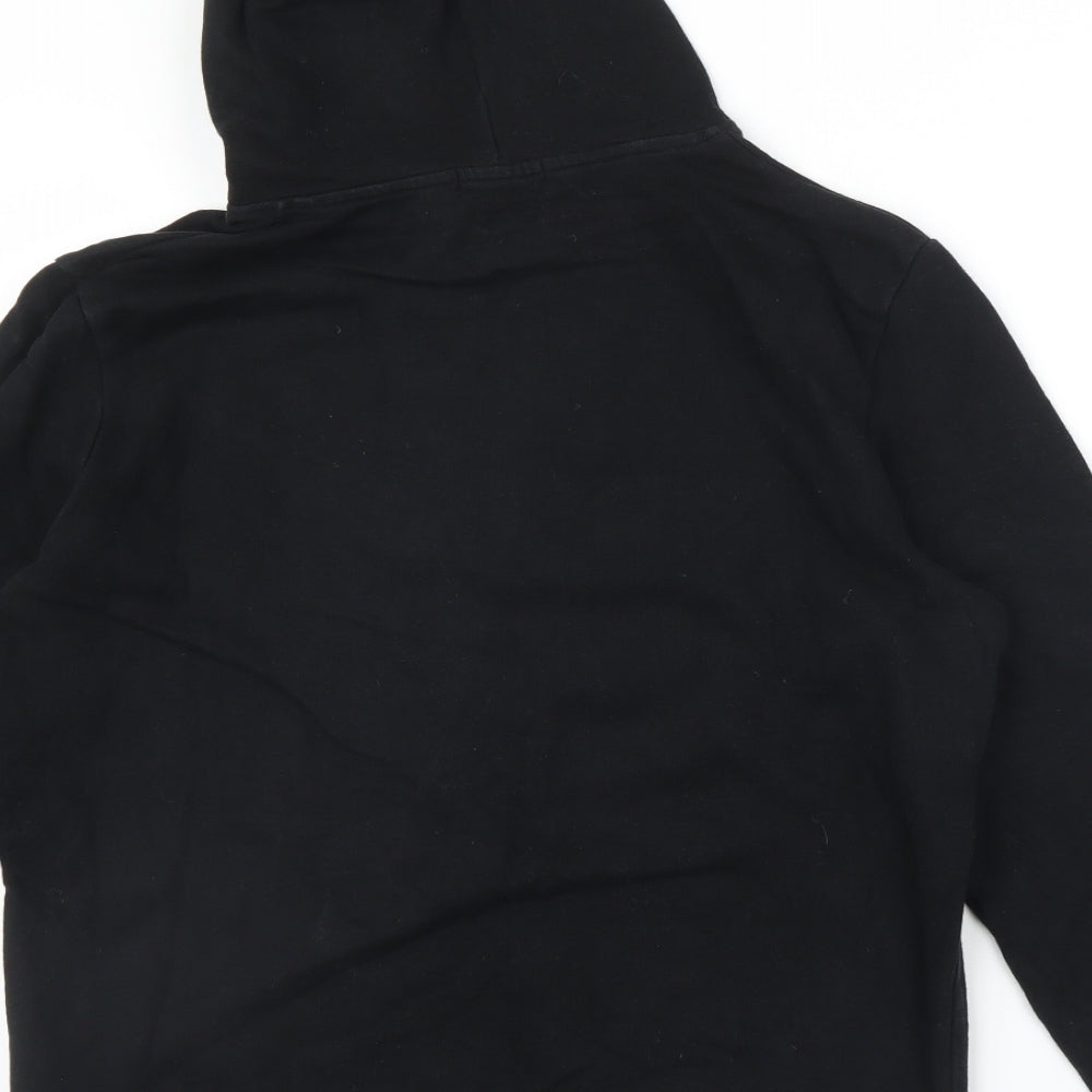 Topman Mens Black   Pullover Hoodie Size XS
