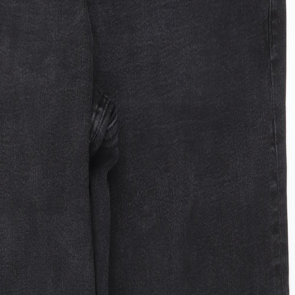 Preworn Womens Black   Straight Jeans Size 36 L31.5 in