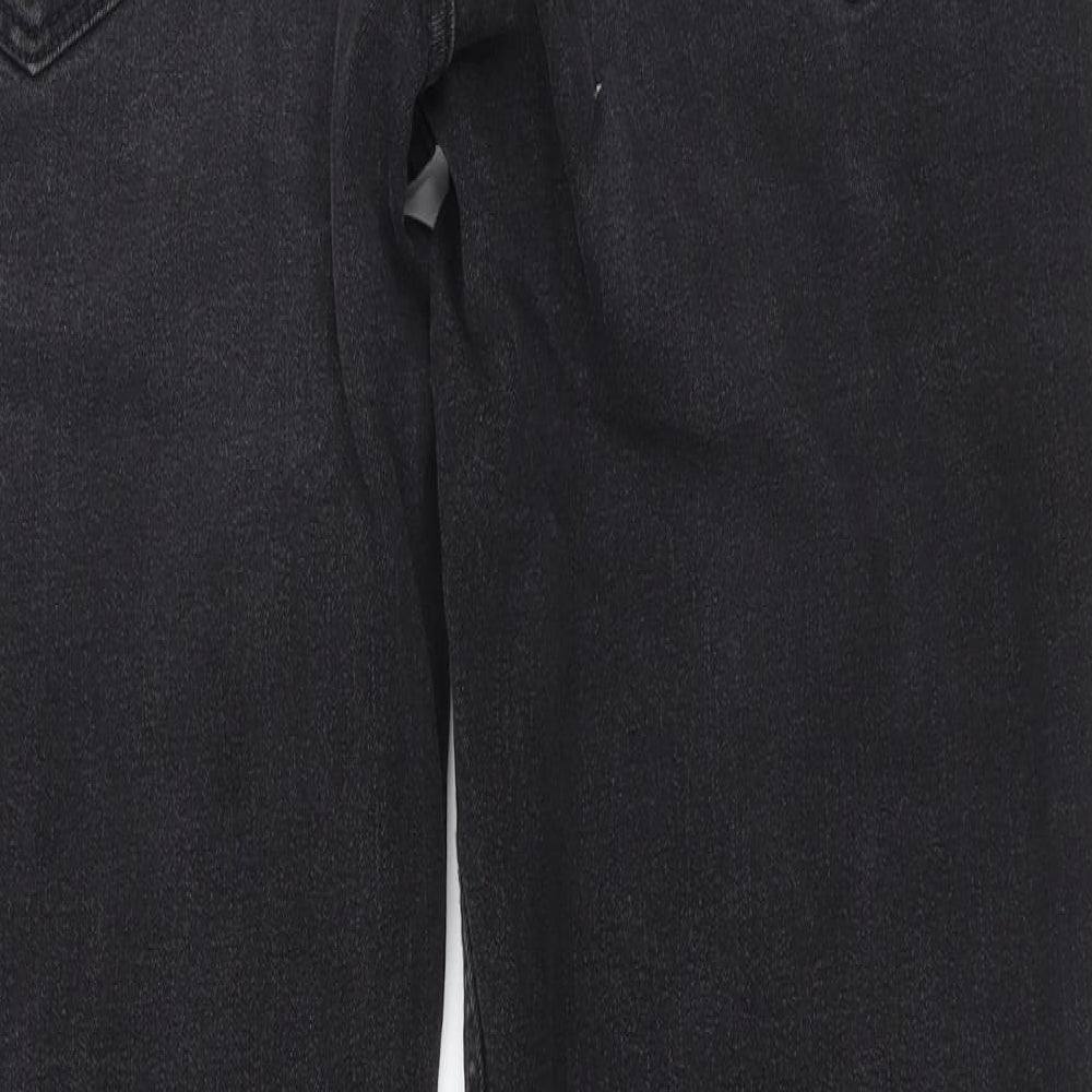 Preworn Womens Black   Straight Jeans Size 36 L31.5 in