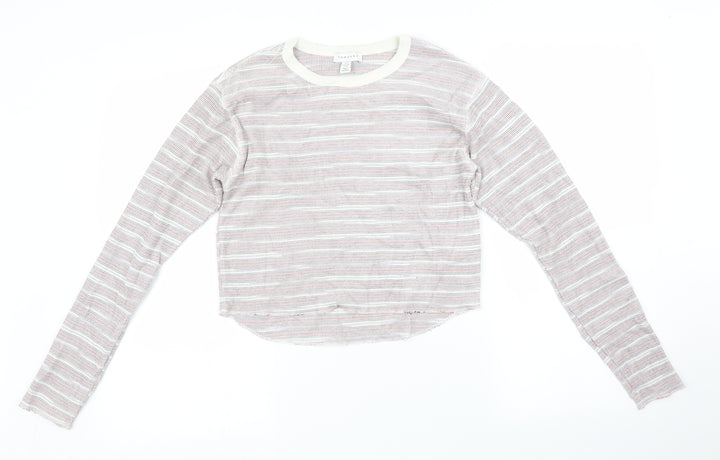Topshop Womens Pink   Pullover Jumper Size 10