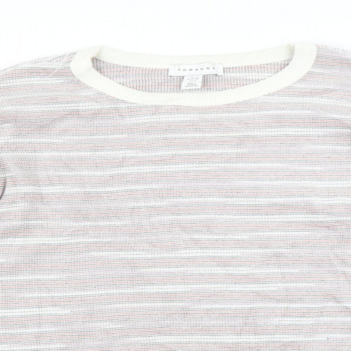 Topshop Womens Pink   Pullover Jumper Size 10