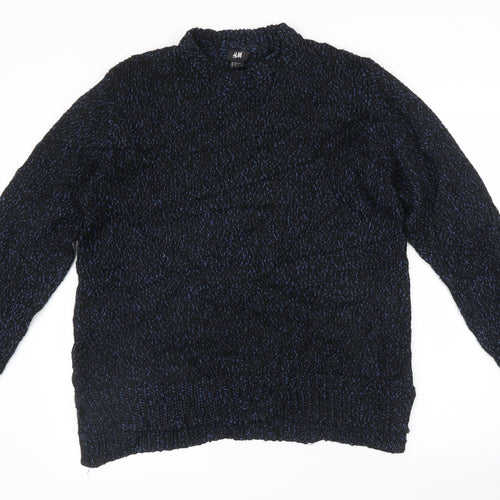 H&M Womens Blue   Pullover Jumper Size M