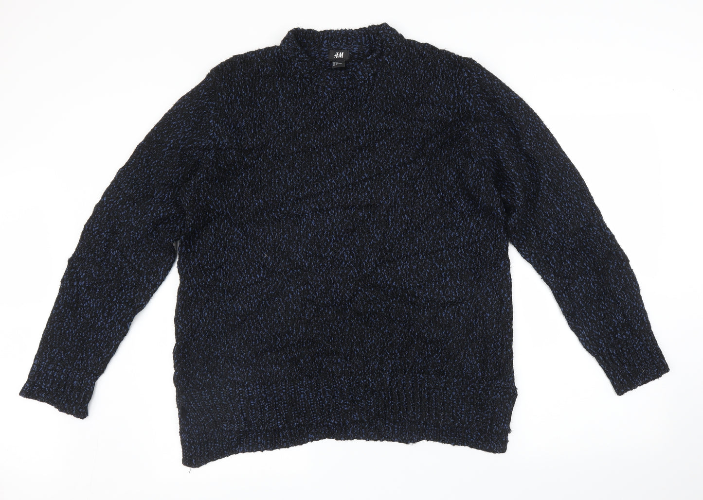 H&M Womens Blue   Pullover Jumper Size M