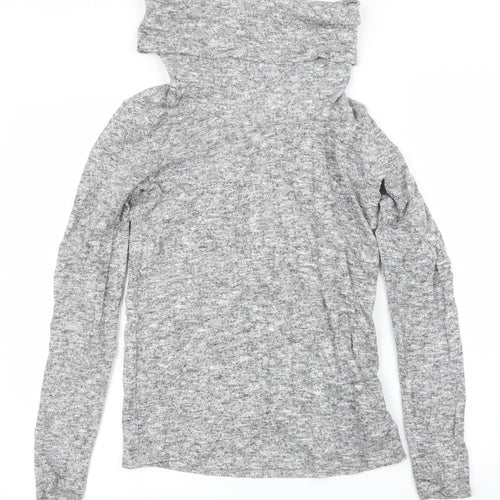 Dorothy Perkins Womens Grey   Pullover Jumper Size 8