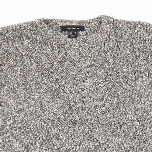 Atmosphere Womens Grey   Pullover Jumper Size 6