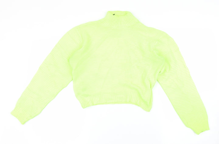 PRETTYLITTLETHING Womens Green Pullover Jumper Size 12