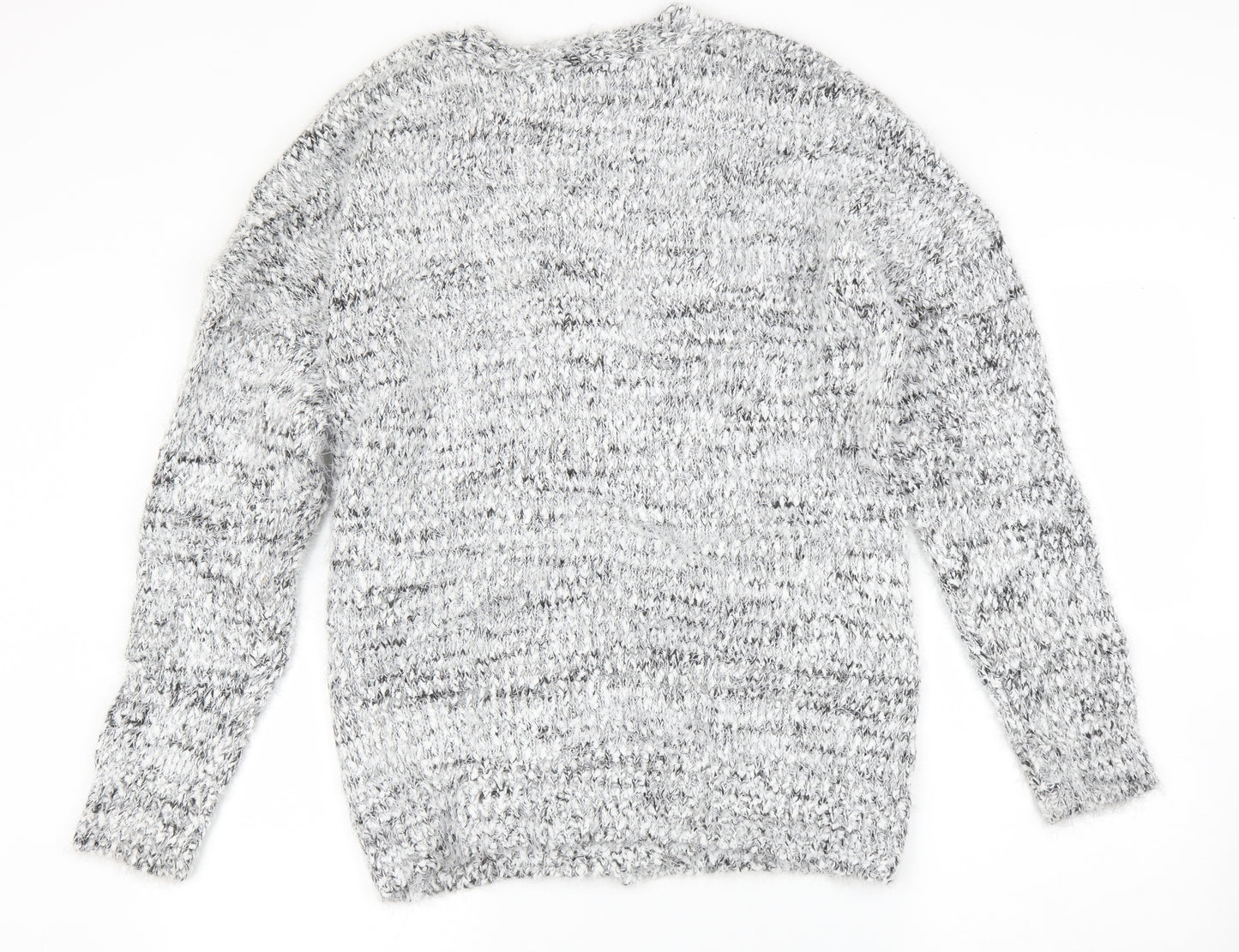 Primark Womens Grey   Cardigan Jumper Size M