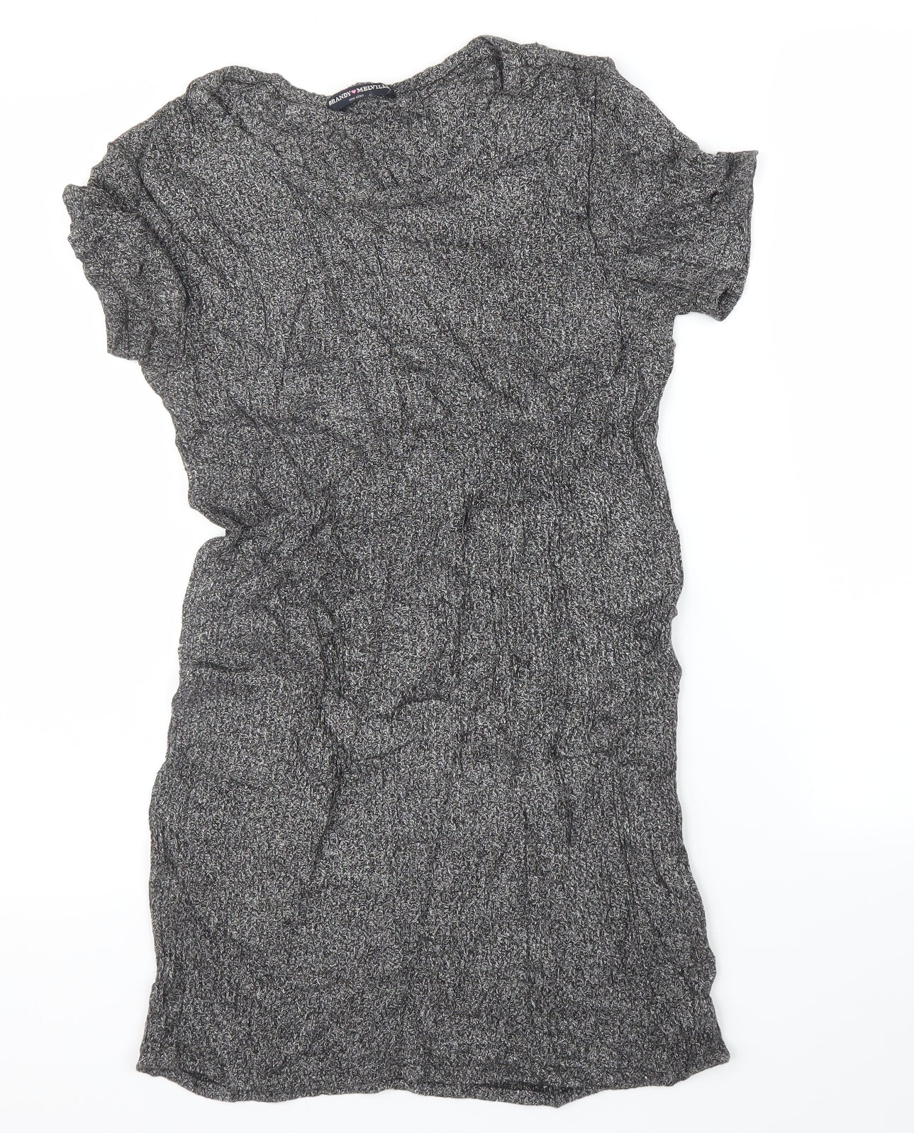Brandy Melville Womens Grey   T-Shirt Dress  One Size