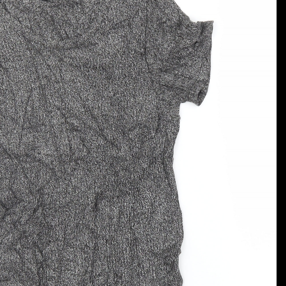 Brandy Melville Womens Grey   T-Shirt Dress  One Size
