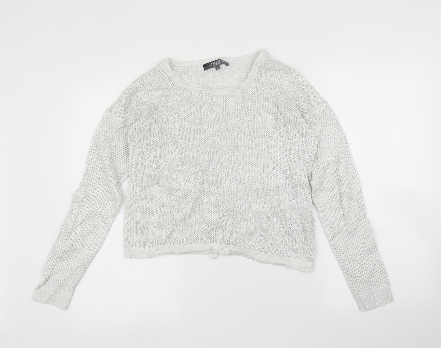 LIMITED COLLECTION Womens White   Pullover Jumper Size 16