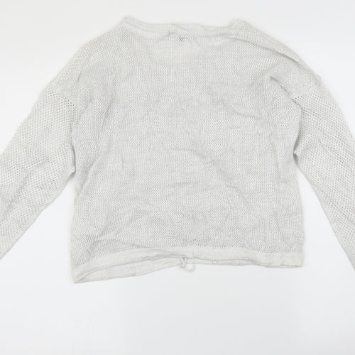 LIMITED COLLECTION Womens White   Pullover Jumper Size 16
