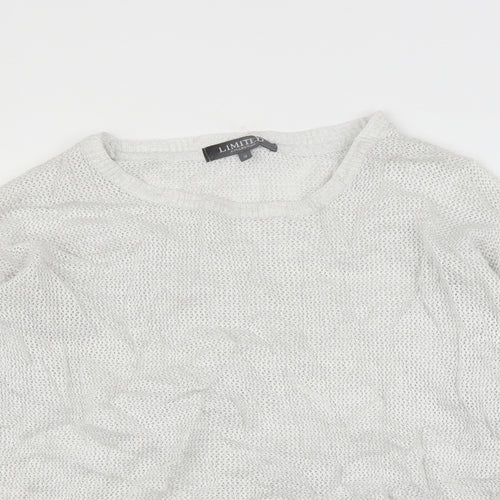 LIMITED COLLECTION Womens White   Pullover Jumper Size 16