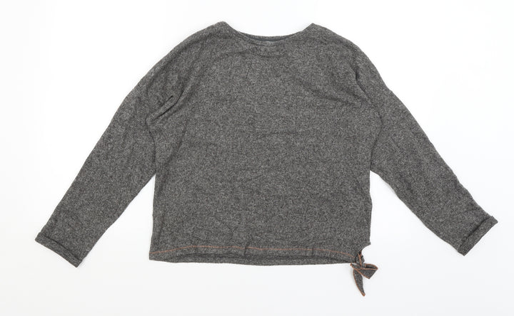 M&S Girls Grey   Pullover Jumper Size 12-13 Years